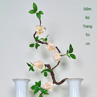 cặp bình hoạ tiết chim công đăng đối